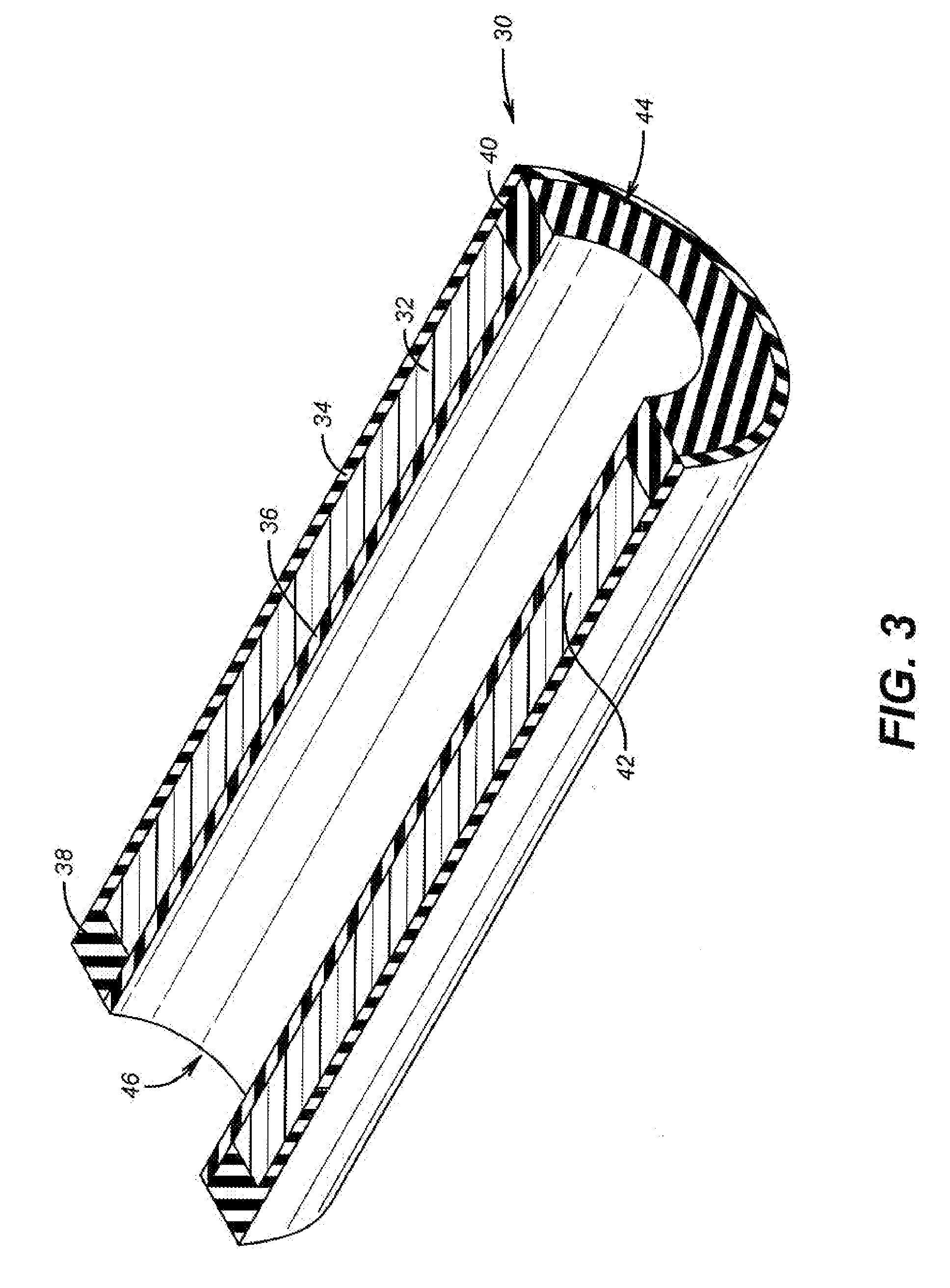 Packer sealing element with shape memory material