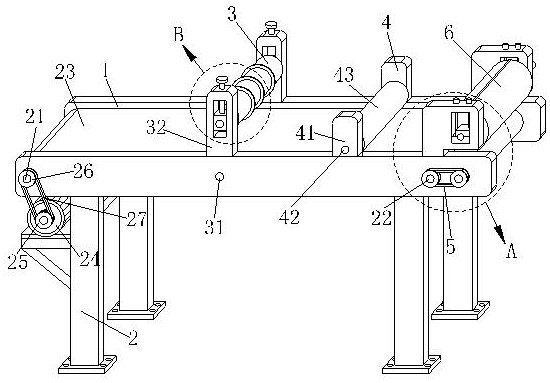 Mask production cutting device