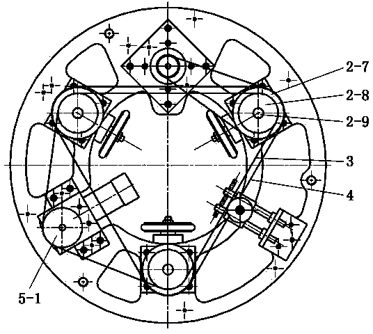 Full steering moving chassis