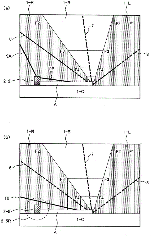 Elevator long object hook detection device