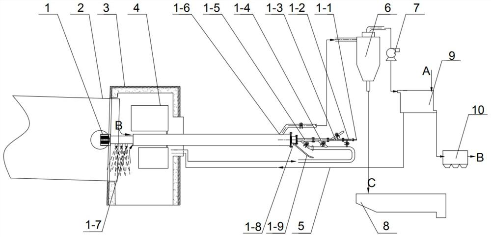 Combined white cement combustion bleaching system