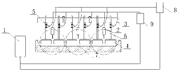 Single-point feeding control method of feeder of aluminum electrolytic cell