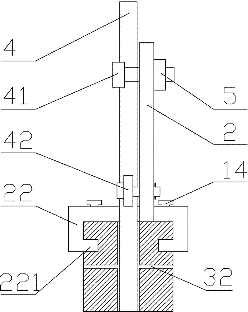 Three-dimensional positioning and guiding device for penetrating vertebral pedicle through skin