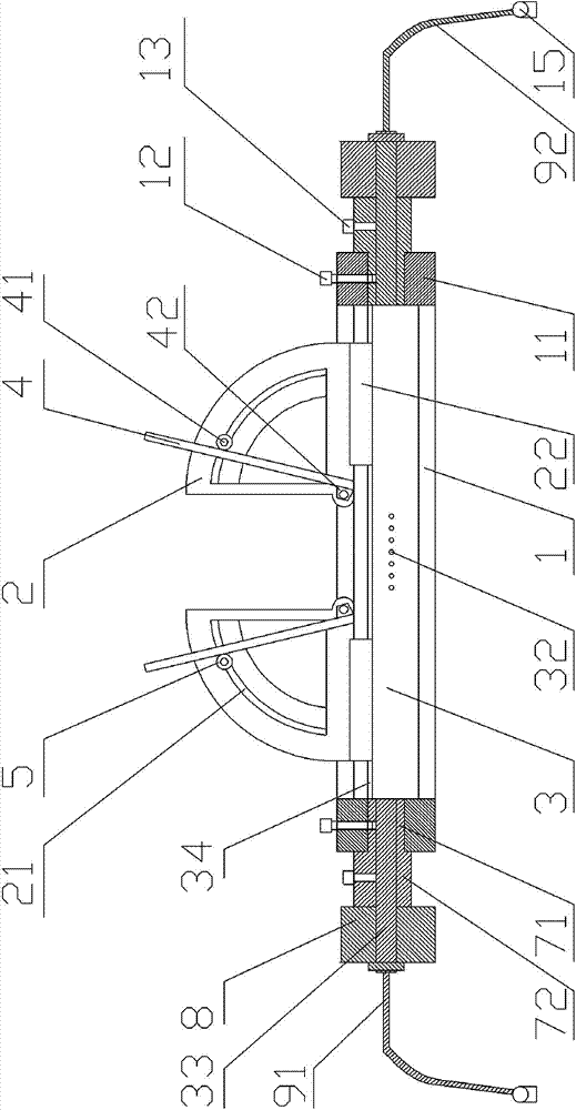 Three-dimensional positioning and guiding device for penetrating vertebral pedicle through skin