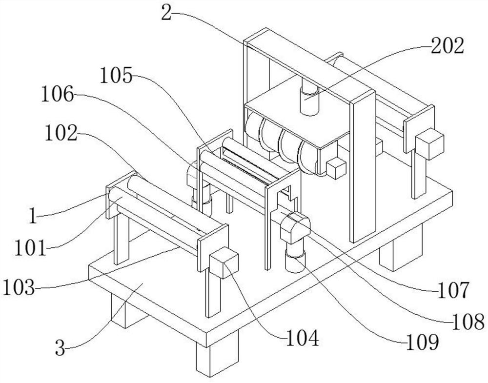 Constant-tension cloth feeding mechanism for printing machine