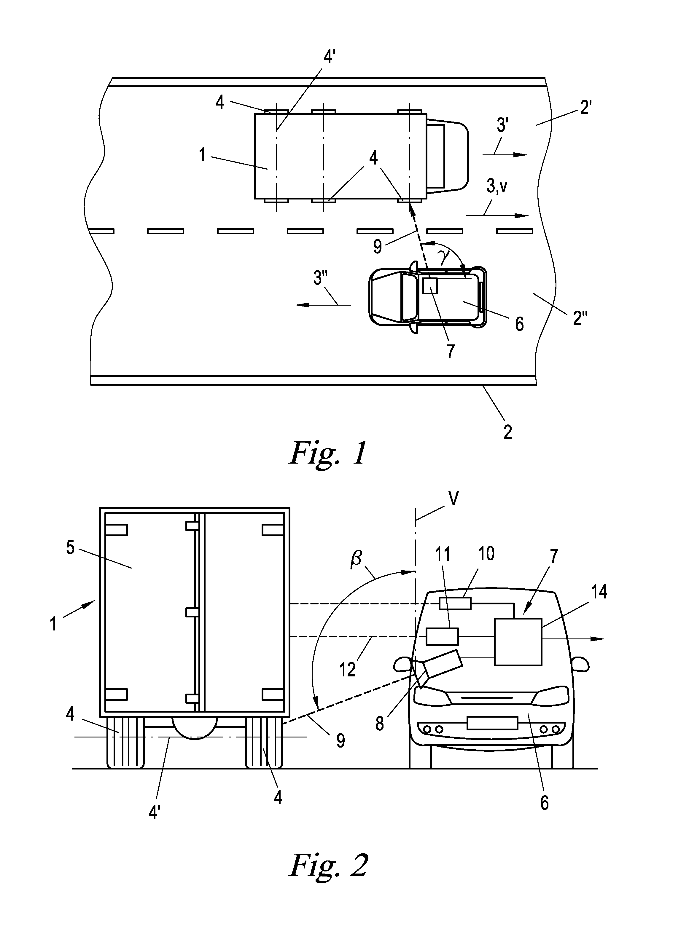 Method and Device for Detecting a Rotating Wheel