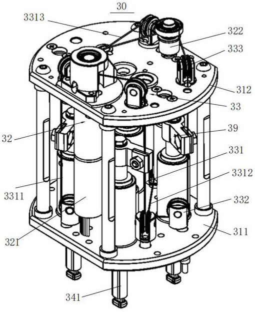 Surgical instrument driving device, surgical power device and split surgical device