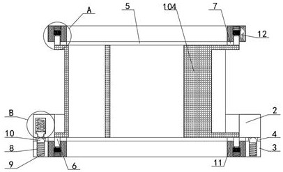 Concrete spraying machine for building foundation reinforcement