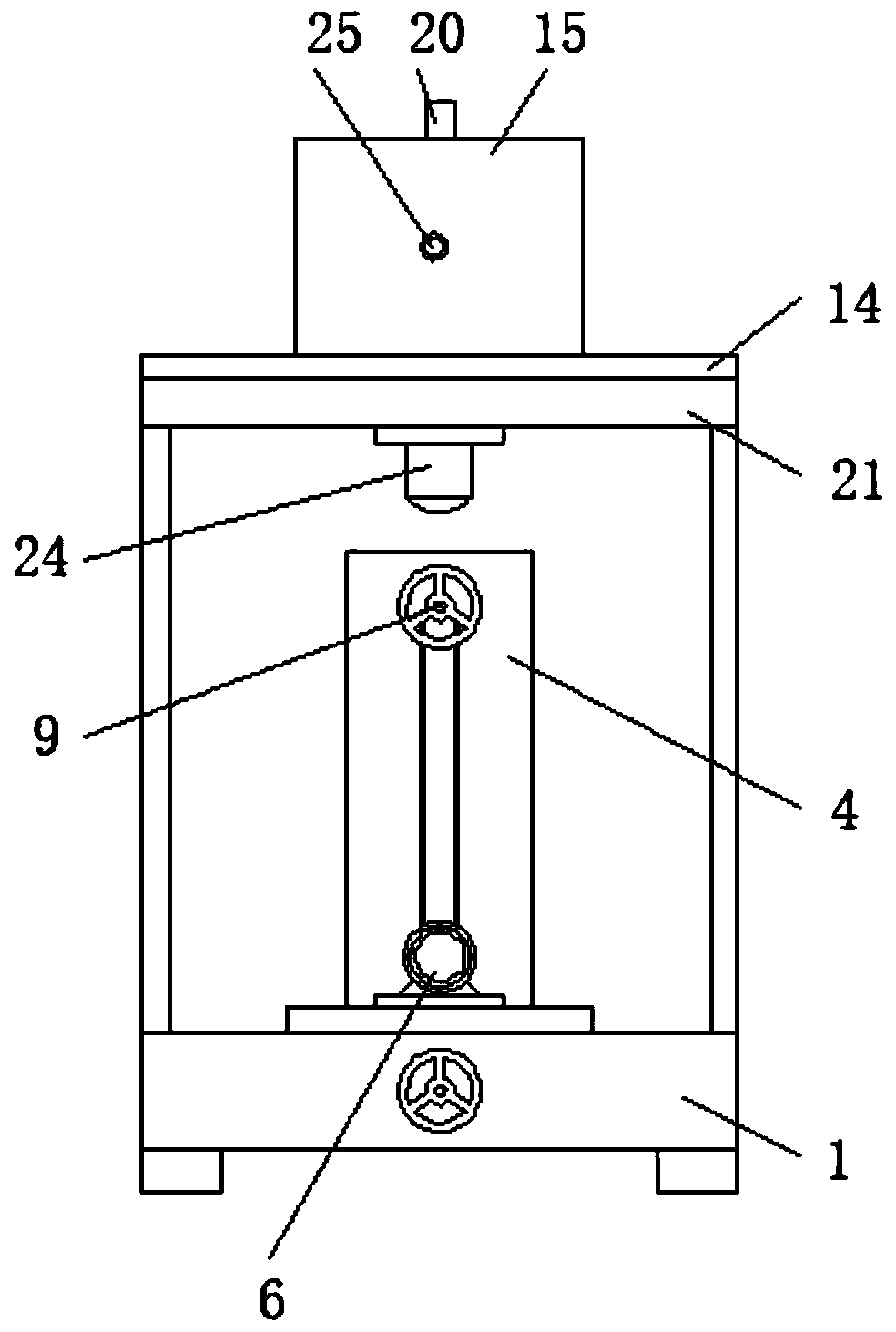 Quick paint brushing device for steel pipe for building