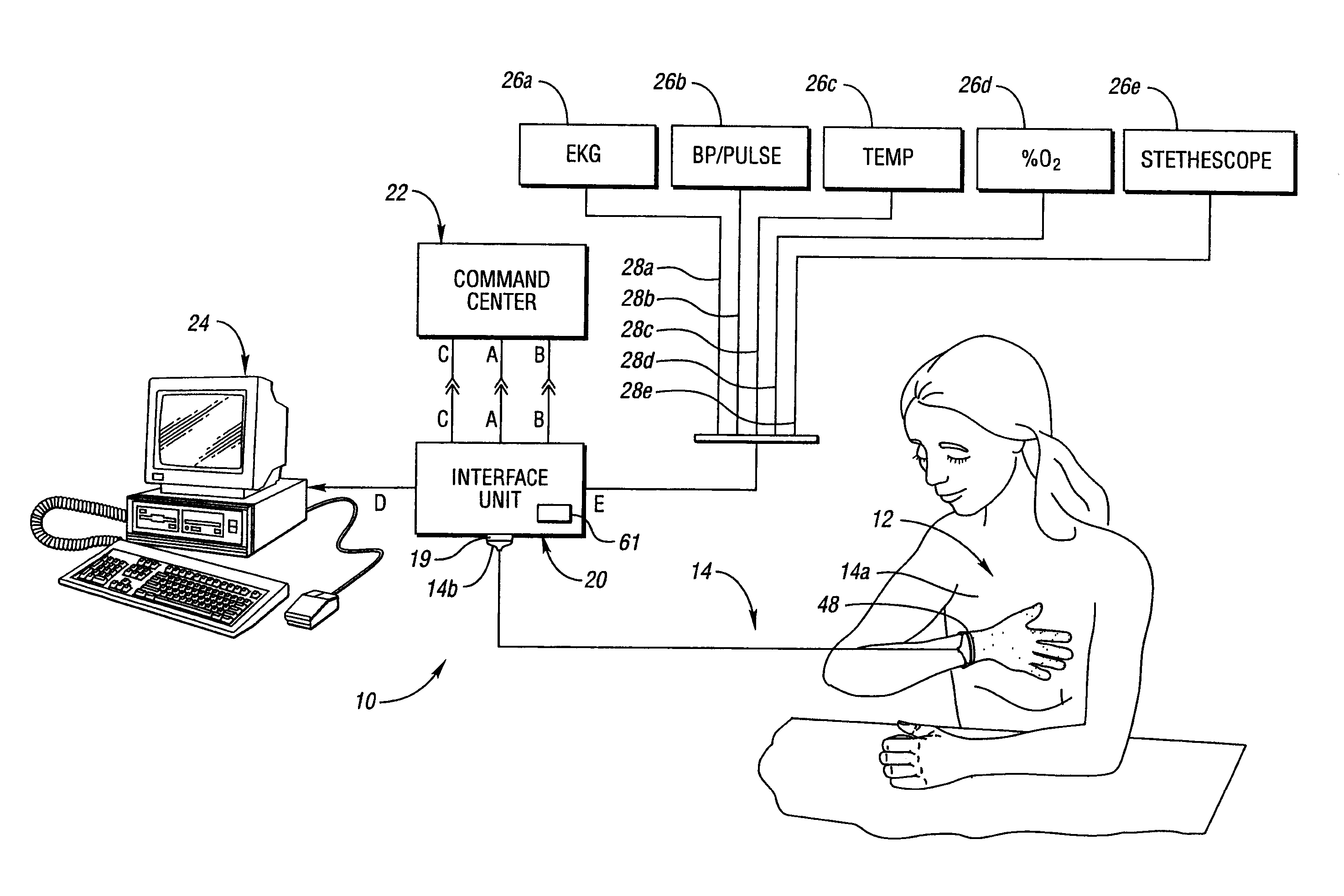 Tele-diagnostic device