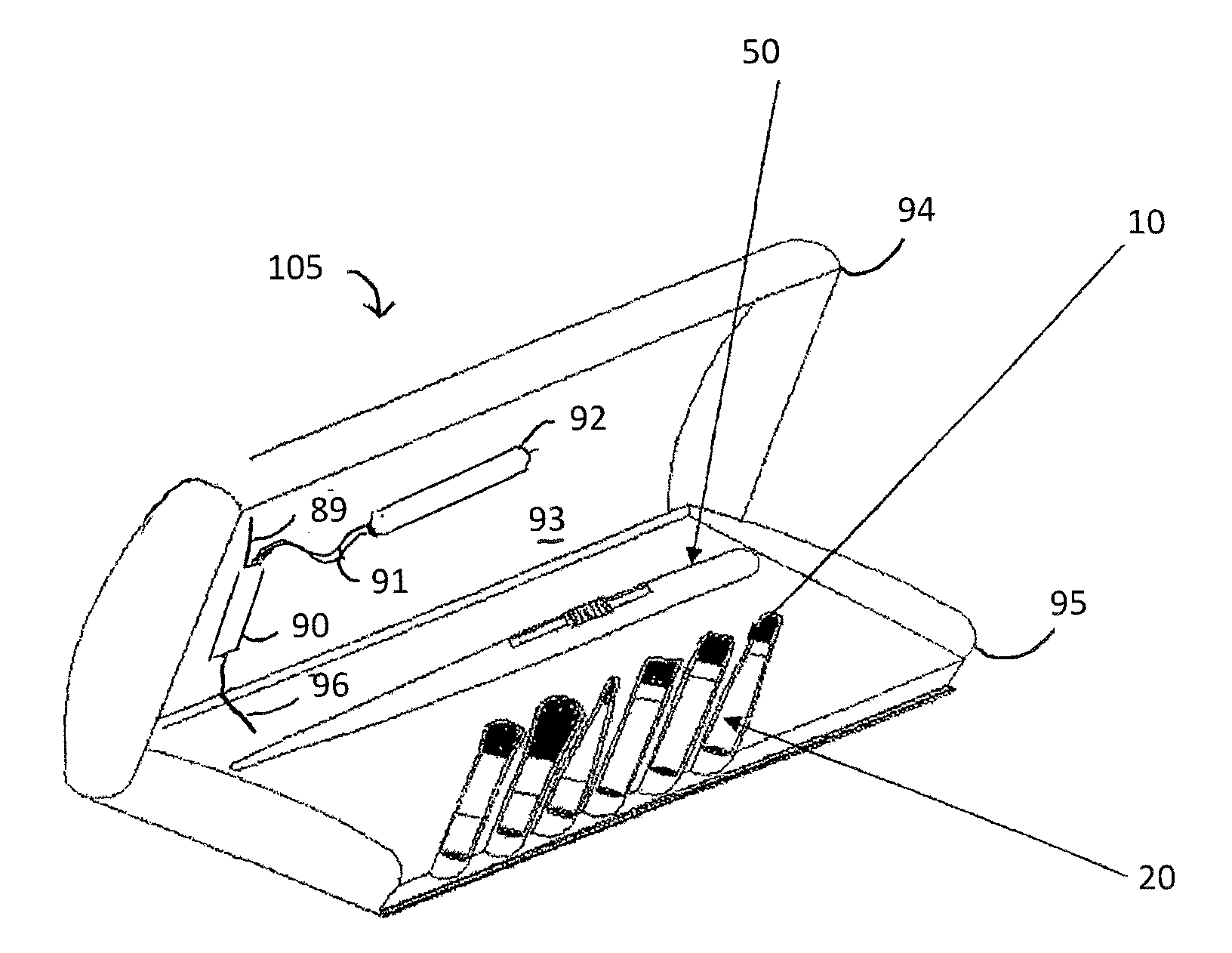 Multi-head artist and make-up brush