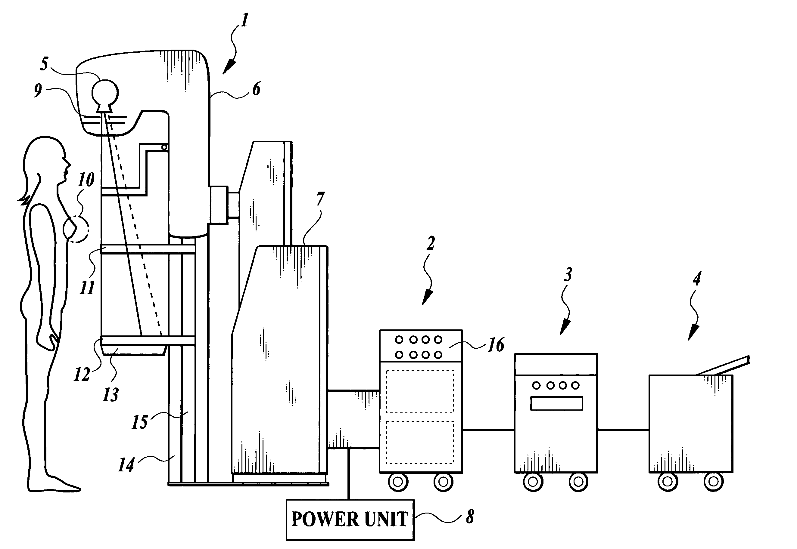 Radiation image formation system