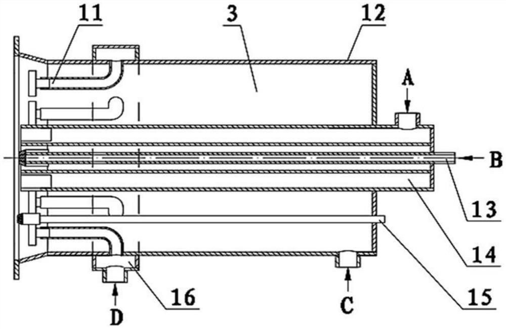 Coal-oil-gas three-purpose burner