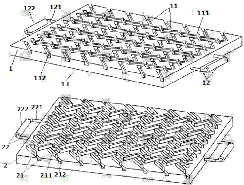 Negative poisson ratio textile composite material forming mold and method