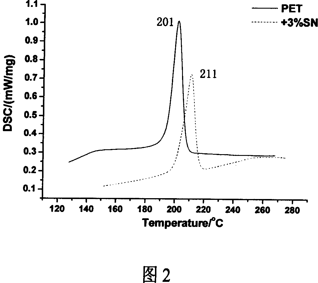 Core-shell structure ionomer for PET resin toughening crystallization and method for making same