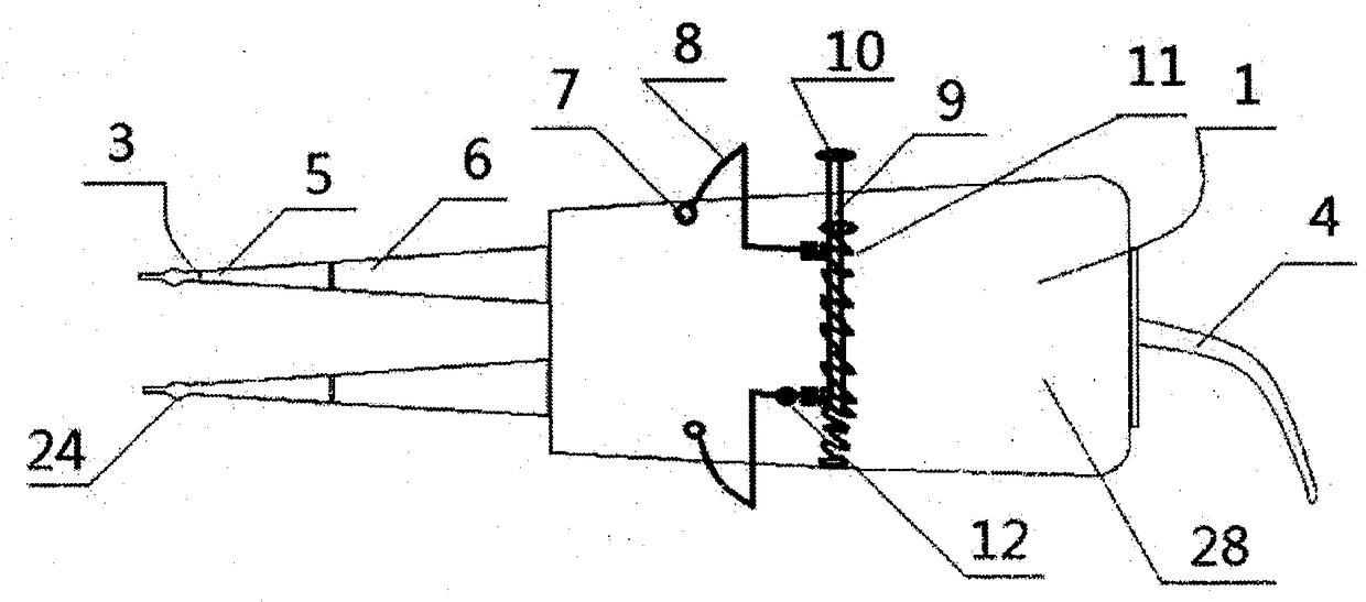 A graphene new energy electric vehicle charging plug device and method thereof