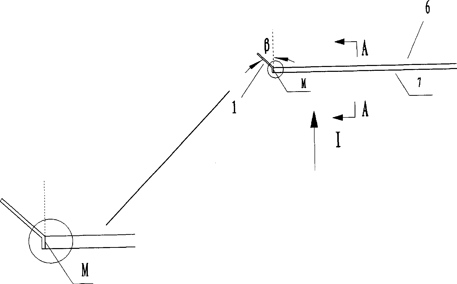 Horizontal axle wind mill with blade tip winglet