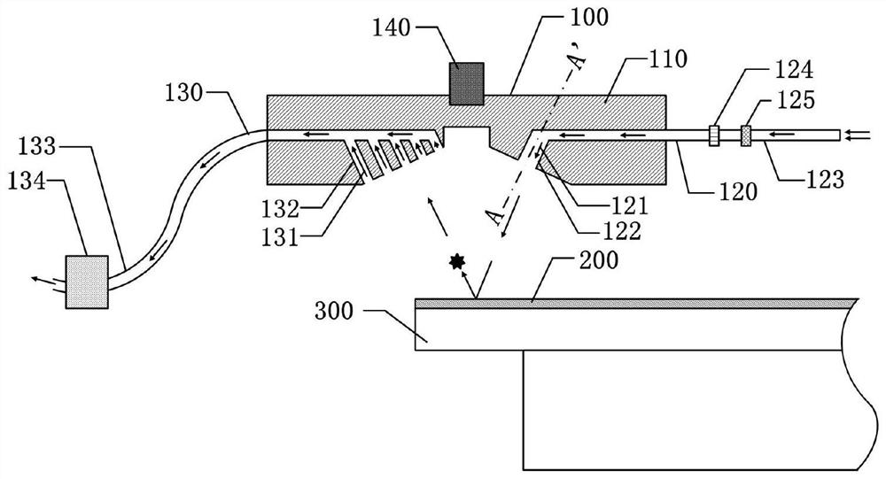 Grating ruler cleaning device and method, photolithography machine