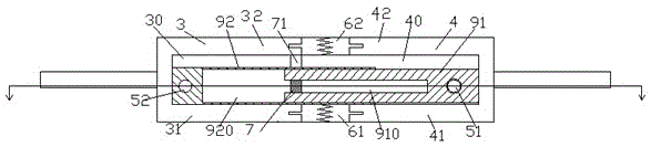 Bridge provided with automatic cleaning type expansion joint device capable of reducing noise