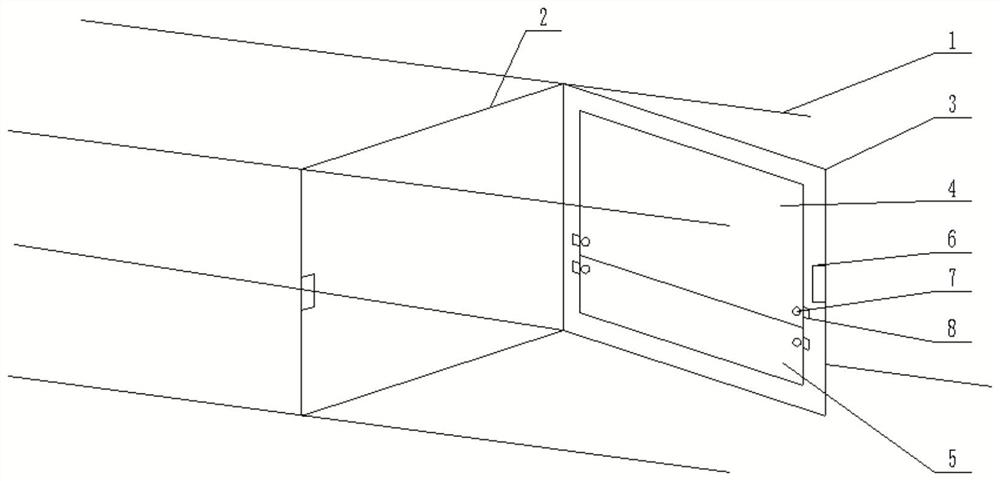 An explosion-proof pressure relief and energy storage reset damper with electromagnetic lock release and its control method