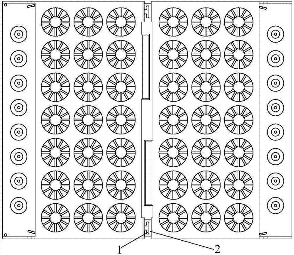 Test tube storage and transportation device