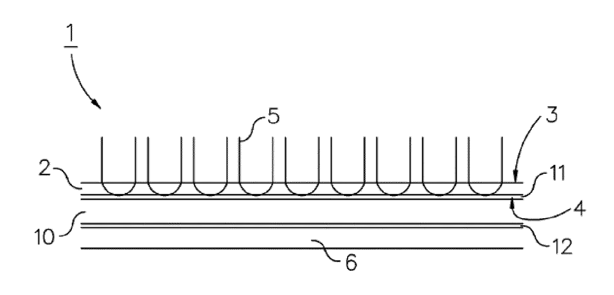 A method to manufacture a textile product, a use thereof and a device for applying the method