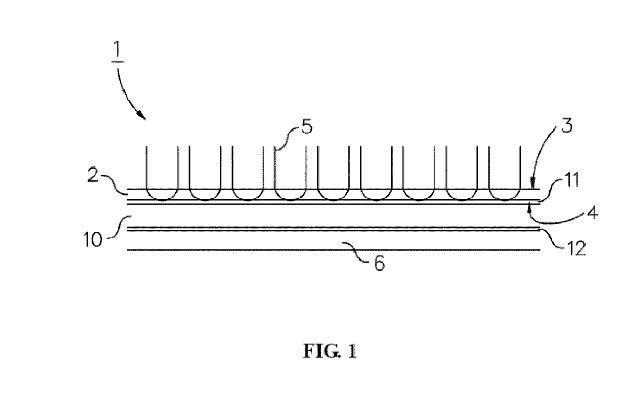 A method to manufacture a textile product, a use thereof and a device for applying the method