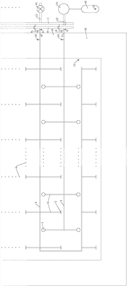 Vacuum preloading and leaching coupling cleaning type foundation treatment system