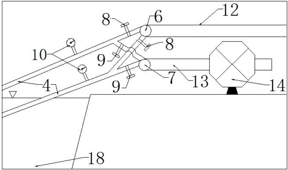 Vacuum preloading and leaching coupling cleaning type foundation treatment system