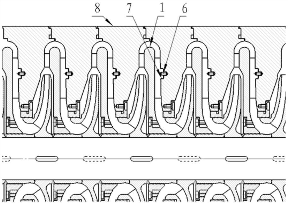 A kind of multistage centrifugal pump guide vane and its processing method