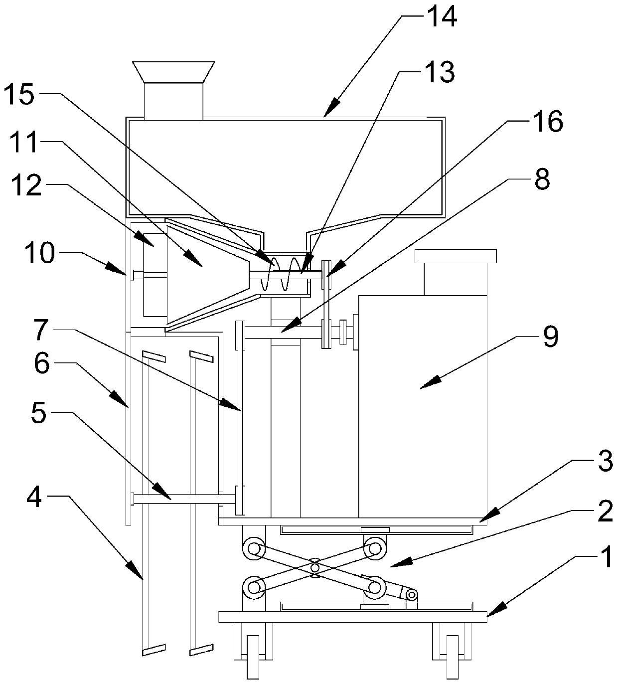 Soil scarification and fertilization device