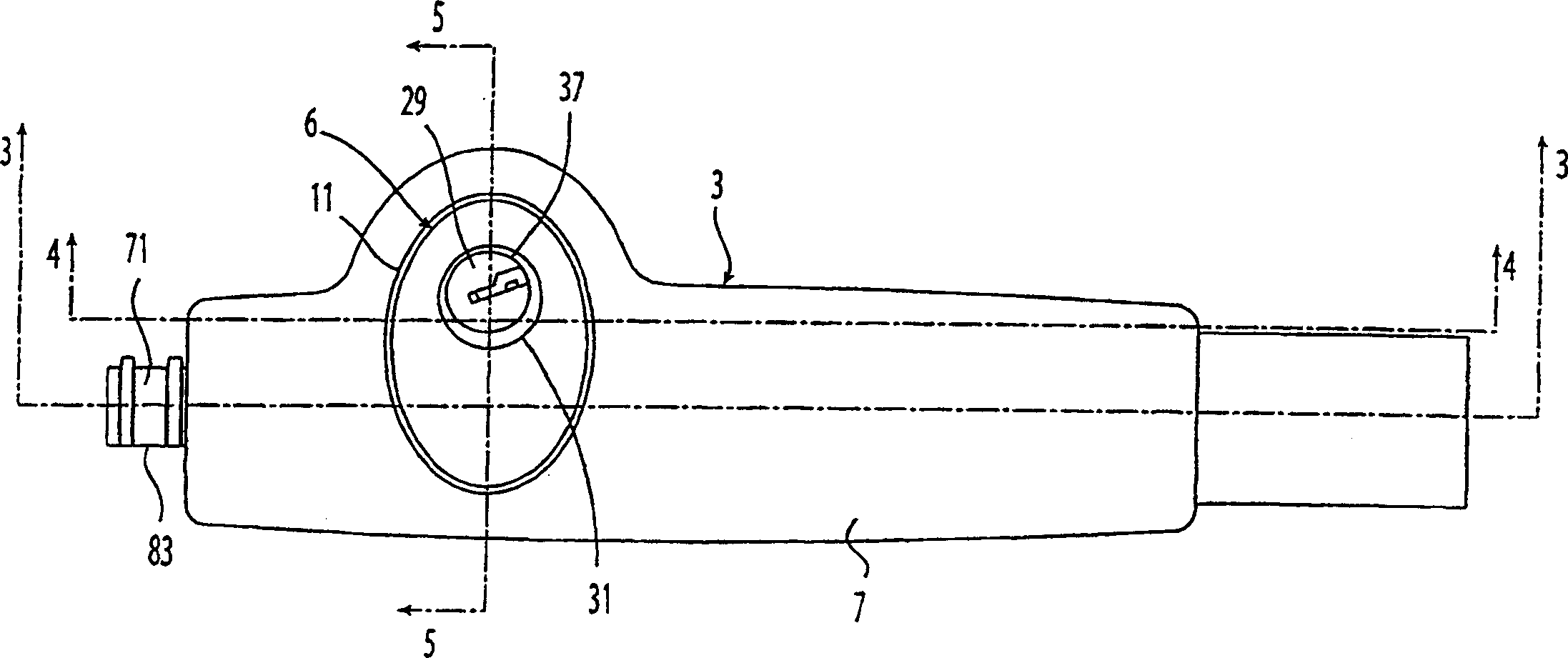 Push-button steering wheel lock