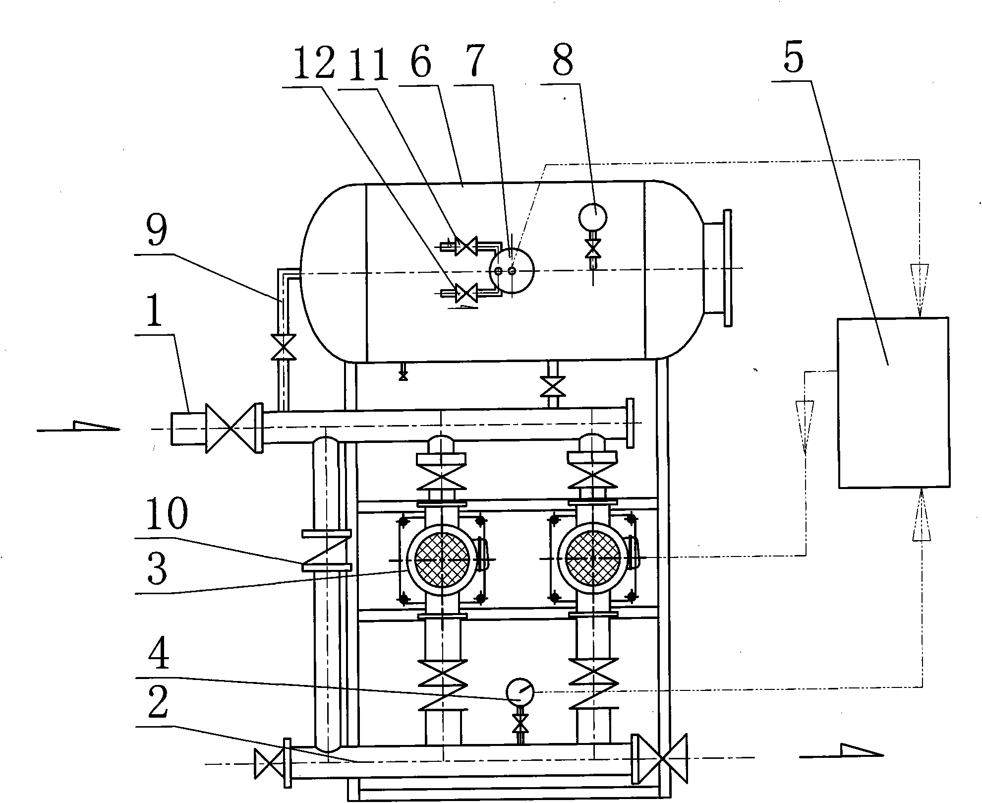 Full-automatic non-negative pressure water supply equipment and water supply method