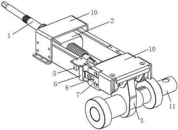 A Detection Mechanism for Obstruction of Rotary Motion Controlled by Linear Vice