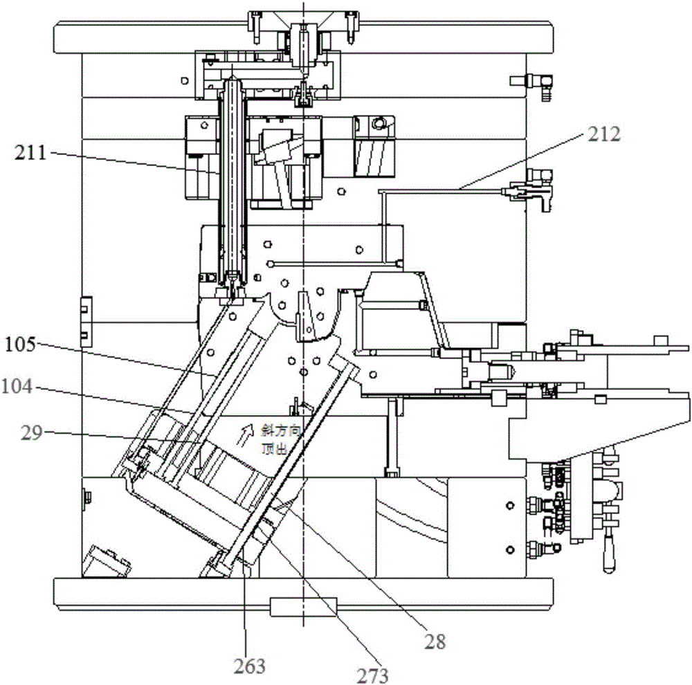 Injection molding die and method of automotive engine intake manifold