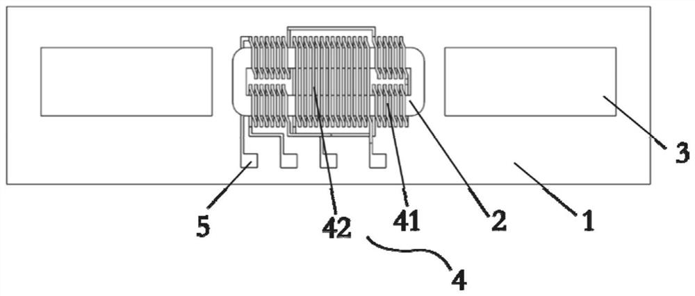 Preparation method and structure of microcomputer electromagnetic gate sensor