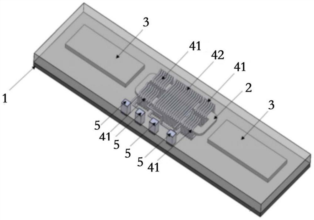 Preparation method and structure of microcomputer electromagnetic gate sensor