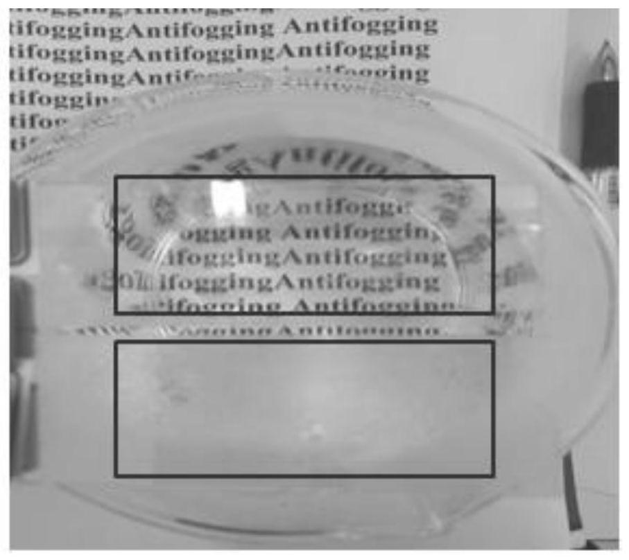 A kind of transparent antifogging agent and preparation method thereof
