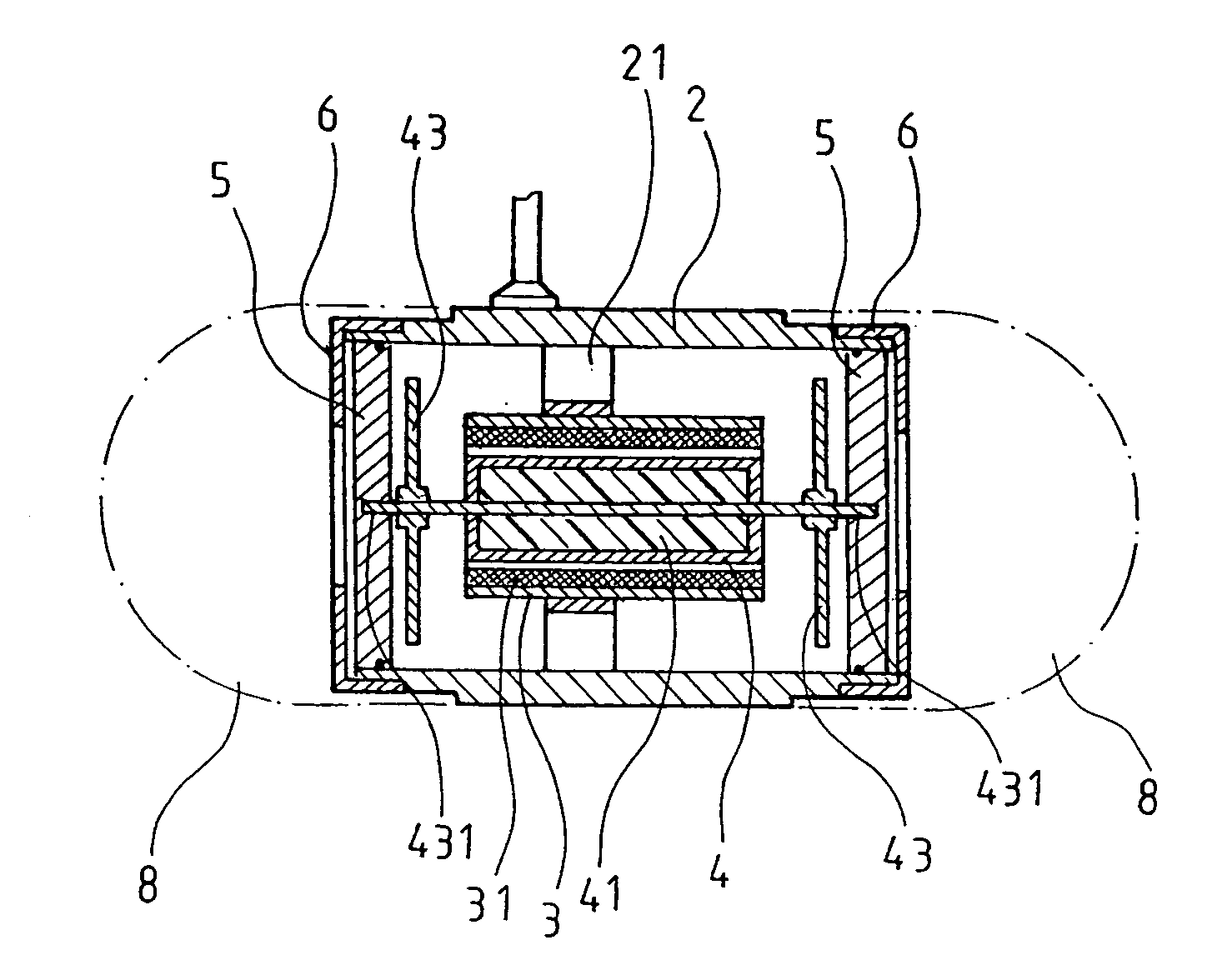 Bi-directional reversible submersible motor