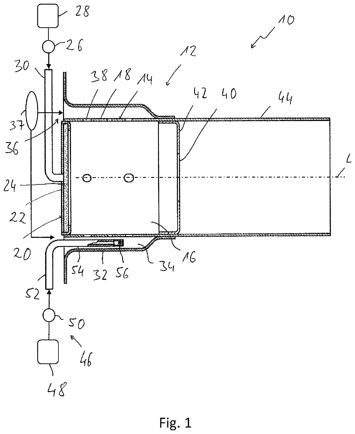 Combustion chamber assembly unit