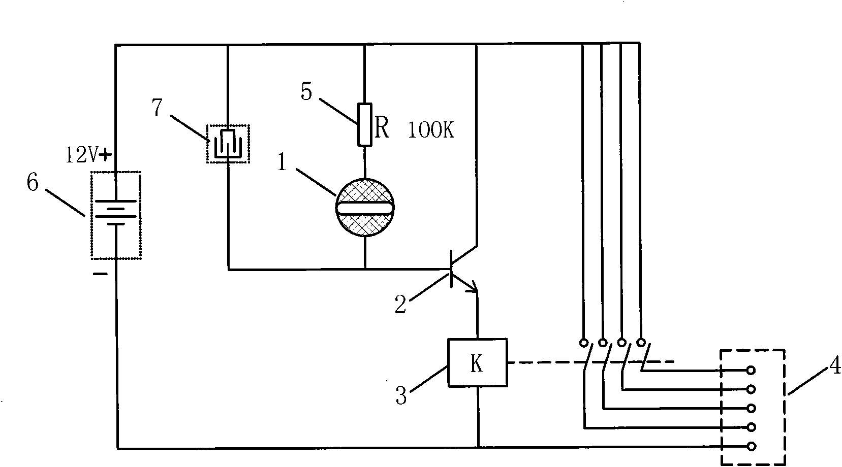 Window automatic opening device for vehicle falling into water