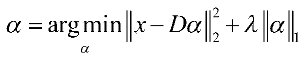 A Gaussian proportional mixture model for sparse representation sar image de-speckling method