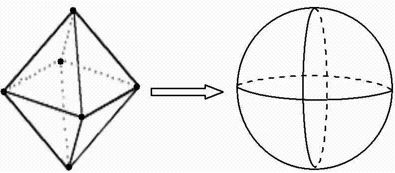 Partitioning method of equal-area global discrete grids based on warp and weft