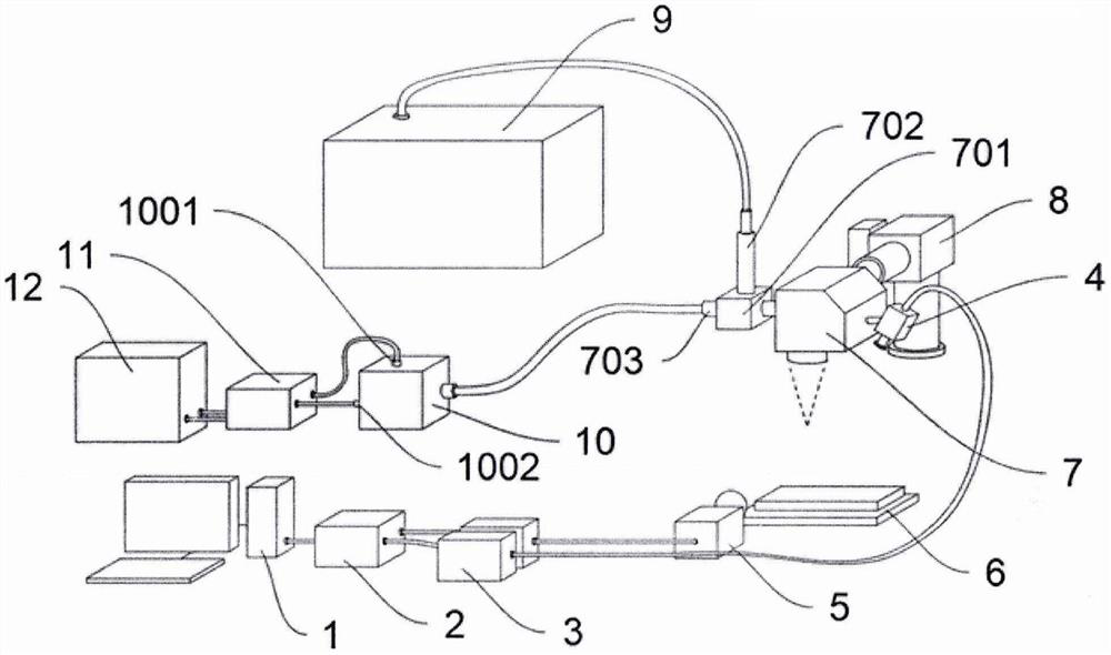 Multi-sensor welding equipment carrying robot and adopting bidirectional camera shooting