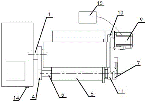 Automatic feeding control method used for numerical control lathe tailstock and capable of controlling drilling depth