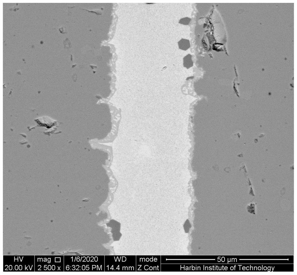 A kind of magnetic nanocrystalline glass solder and its preparation method and the method of using it to connect ferrite