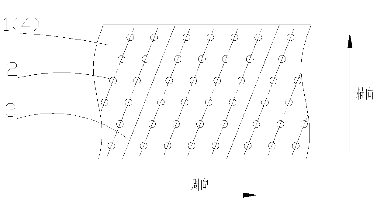 Ventilation equipment based on in-pipe film evaporation and condensation