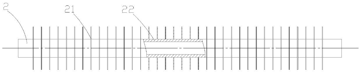 Ventilation equipment based on in-pipe film evaporation and condensation