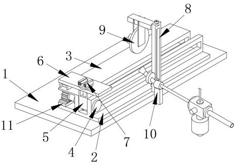 Plastic pipe multi-angle cutting device with dust removal function