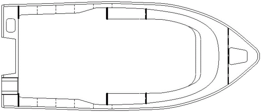 Ship structure and vessel having same